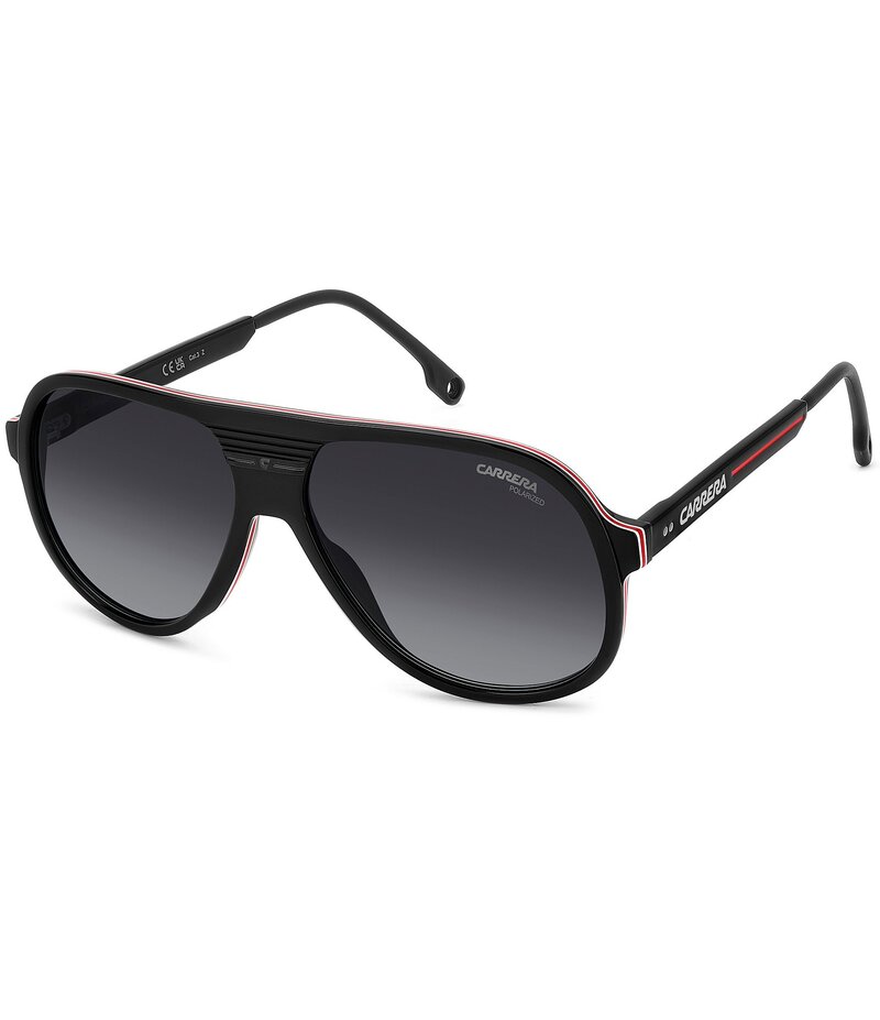 【送料無料】 カレーナ レディース サングラス・アイウェア アクセサリー Men's C Sport 07/S 59mm Polarized Aviator Sunglasses Black