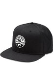 コスタ メンズ アクセサリー 帽子 キャップ Costa Isla Snapback Cap Black ブラック
