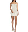【送料無料】 シティヴァイブ レディース ワンピース トップス Spaghetti Strap Square Neck 3D Flower Slim Dress...
