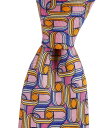 【送料無料】 テッドベーカー メンズ ネクタイ アクセサリー 3 1/8 Chilton Geo Print Tie Pink