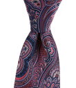 【送料無料】 テッドベーカー メンズ ネクタイ アクセサリー 3 1/8 Lollard Paisley Tie Fuschia
