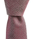 【送料無料】 ダニエル クレミュ メンズ ネクタイ アクセサリー Aloma Solid 3 Silk Tie Red