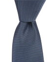 【送料無料】 ヒューゴボス メンズ ネクタイ アクセサリー Striped 2.9 Silk Blend Tie Blue