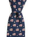 【送料無料】 ヴァインヤードヴァインズ メンズ ネクタイ アクセサリー Boys Flag And Star Tie Navy(4)