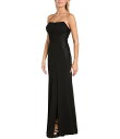 【送料無料】 モルガン レディース ワンピース トップス Strapless Bustier-Bodice Stretch Scuba Crepe Long D...
