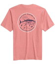 【送料無料】 サウザーンタイド メンズ シャツ トップス You Can't Catch The Skipjack Graphic Heather Short Sleeve T-Shirt Heather Petal Pink