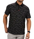 【送料無料】 ブラック クローバー メンズ シャツ トップス Liquid Luck Short Sleeve Polo Shirt Black
