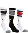 【送料無料】 スタンス メンズ 靴下 アンダーウェア The Boyd Crew Socks 3-Pack Multi