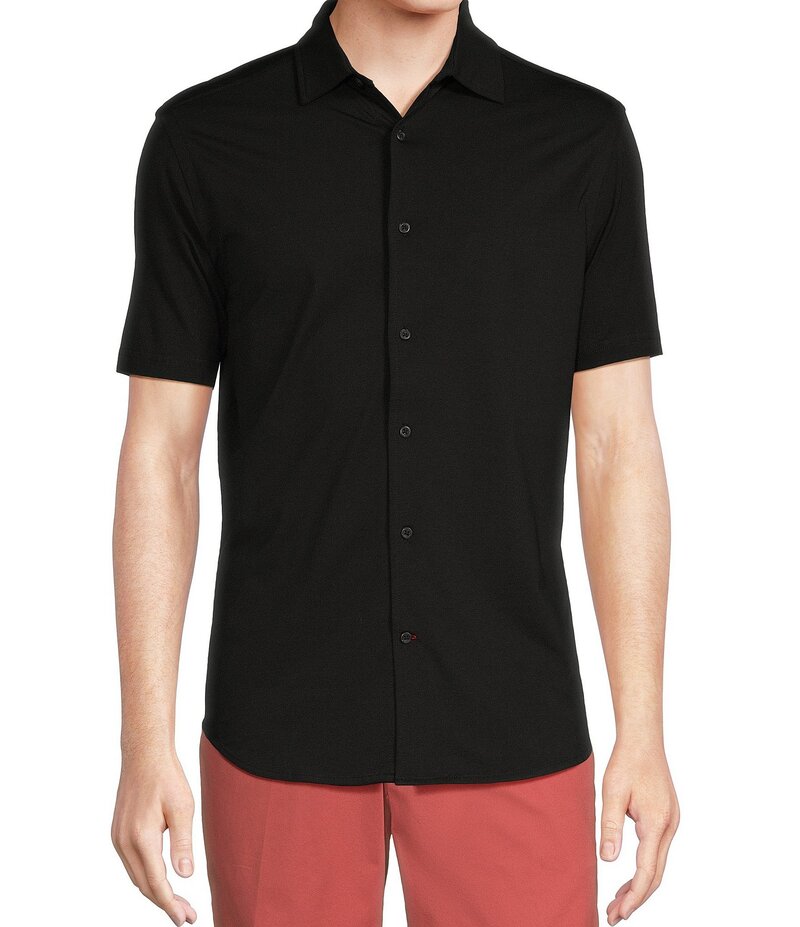 ˥ ߥ  ȥåץ   㡼 Cremieux Blue Label Stretch Jersey Solid Short ...