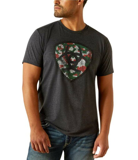 【送料無料】 アリアト メンズ シャツ トップス Explore Circle Graphic T-Shirt Charcoal 【送料無料】 アリアト メンズ シャツ トップス Explore Circle Graphic T-Shirt Charcoal