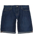 【送料無料】 ゲス メンズ ハーフパンツ・ショーツ ボトムス Sonny Low Rise 9 Cuffed Denim Shorts Medium Wash
