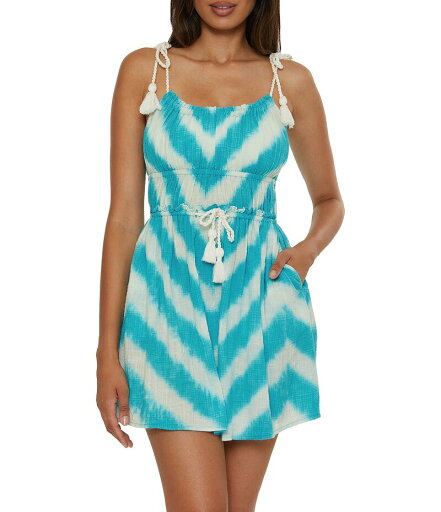 【送料無料】 ラッキーブランド レディース ワンピース トップス Albuferia Tie Dye Gauze Scoop Neck Dress Swim Cover-Up Ocean 【送料無料】 ラッキーブランド レディース ワンピース トップス Albuferia Tie Dye Gauze Scoop Neck Dress Swim Cover-Up Ocean