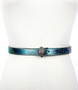 【送料無料】 カートジェイガーロンドン レディース ベルト アクセサリー 0.78 Metallic Pastel Rainbow Eagle Leather ...
