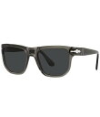 【送料無料】 ペルソル レディース サングラス・アイウェア アクセサリー Unisex PO3306S 55mm Rectangle Polarized Sun...