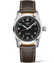 【送料無料】 ロンジン レディース 腕時計 アクセサリー Men's Spirit Collection Automatic Brown Leather Str...