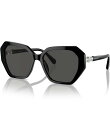 【送料無料】 スワロフスキー レディース サングラス・アイウェア アクセサリー Women's SK6017F 57mm Geometric Statement...