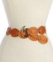 【送料無料】 アダ レディース ベルト アクセサリー Shishi Leather Belt Cognac