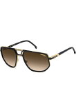 【送料無料】 カレーナ レディース サングラス・アイウェア アクセサリー Men's 1072/S 61mm Navigator Sunglasses Blac...