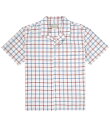 【送料無料】 マーモット メンズ シャツ トップス AirExchange SolarShield Camp Novelty Windowpane Short Sleeve Woven Camp Shirt Pearl Windowpane