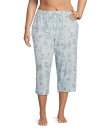 【送料無料】 スリープ センス レディース ナイトウェア アンダーウェア Plus Size Vacay Toile Knit Print Drawstring...