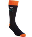 【送料無料】 ダニエル クレミュ メンズ 靴下 アンダーウェア Golf Ball And Tee Crew Dress Socks Denim