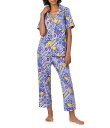 【送料無料】 ベッドヘッド レディース ナイトウェア アンダーウェア Organic Cotton Blend Lemon Fruit Print Short ...