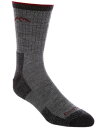 【送料無料】 ダーンタフ メンズ 靴下 アンダーウェア Midweight Hiker Micro Crew Socks Charcoal