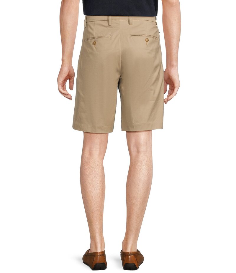 【送料無料】 ダニエル クレミュ メンズ ハーフパンツ・ショーツ ボトムス Daniel Cremieux Signature Label Stretch Flat-Front Supima Cotton 9 Inseam Shorts Khaki