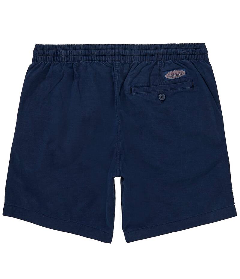 【送料無料】 ヴァインヤードヴァインズ メンズ ハーフパンツ・ショーツ ボトムス Surfside Stretch Chino 7 Inseam Pull-On Shorts Blue Blazer
