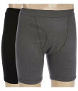 【送料無料】 ムラノ メンズ ブリーフパンツ アンダーウェア Boxer Briefs 2-Pack Black Assorted