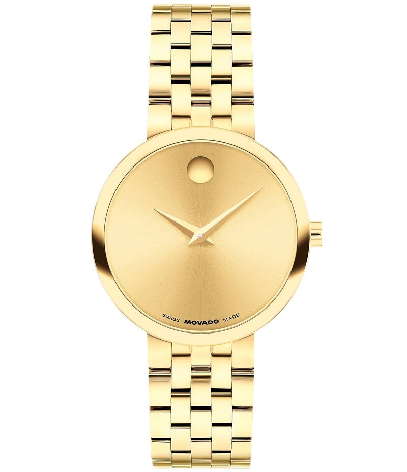 Х ǥ ꡼ ӻ T  Movado Women's Museum Classic Quartz Analog PVD Co...