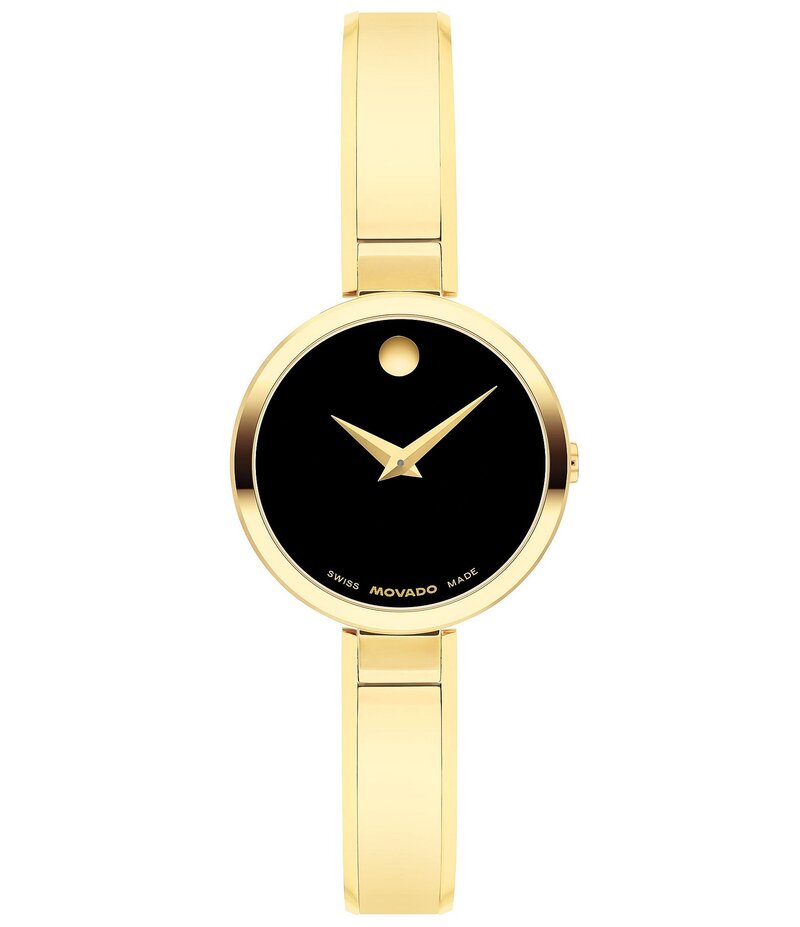 【送料無料】 モバド レディース 腕時計 アクセサリー Women's Moda Quartz Analog Gold Tone Stainless Steel Bracelet Watch Gold