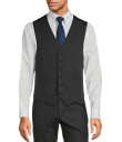 【送料無料】 ハート シャフナー マルクス メンズ ベスト アウター Classic Fit Vest Black