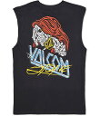 【送料無料】 ボルコム メンズ シャツ トップス Dropped This Tank Top Antique Black