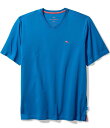 【送料無料】 トッミーバハマ メンズ シャツ トップス New Bali Skyline Short Sleeve V-Neck T-Shirt Skydiver Blue