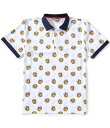 【送料無料】 ブラック クローバー メンズ シャツ トップス Lucky Dog Short Sleeve Polo Shirt White