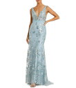 【送料無料】 マックダガル レディース シャツ トップス Floral V-Neck Sleeveless Low Scoop Back Detail Shea...