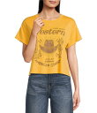 【送料無料】 アリアト レディース シャツ トップス Gold Rush Western Boxy T-Shirt Mango Mojito