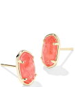 【送料無料】 ケンドラスコット レディース ピアス・イヤリング アクセサリー Grayson Pearl Stud Earrings Gold Papaya Iridescent Mother Of Pearl(4)