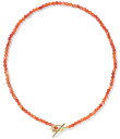 【送料無料】 ケンドラスコット レディース ネックレス・チョーカー アクセサリー Sylvia Strand Collar Necklace Gold Orange Banded Agate