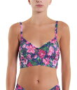 【送料無料】 ハンキーパンキー レディース ブラジャー アンダーウェア Floral Printed V-Neck Retro Lace Bralette Ti...