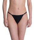 【送料無料】 ナトリ レディース パンツ アンダーウェア Verge Adjustable String Thong Black