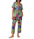 【送料無料】 ベッドヘッド レディース ナイトウェア アンダーウェア x Trina Turk Zanzibar Tropical Print Short Sl...