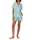 【送料無料】 ベッドヘッド レディース ナイトウェア アンダーウェア Organic Cotton Surfside Snoopy Print Short Sl...