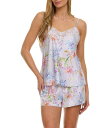【送料無料】 フローラニクルーズ レディース ナイトウェア アンダーウェア Sabrina Charmeuse Satin Floral Print Cami ...