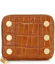 【送料無料】 ハミット レディース 財布 アクセサリー 5 North Crocodile Embossed Compact Wallet Canyon Cro...