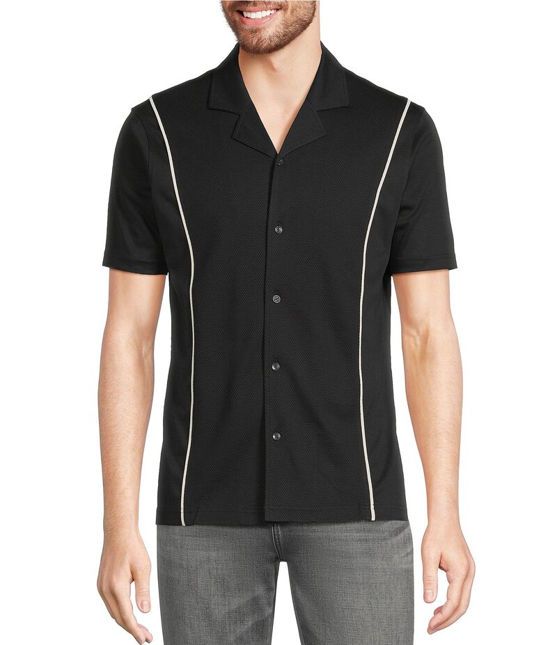 ムラノ メンズ トップス シャツ スリムフィット トール コート Murano Big & Tall Liquid Luxury Slim Fit Textur...