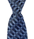 【送料無料】 ムラノ メンズ ネクタイ アクセサリー Senior Geometric Print 2 3/4 Silk-Blend Tie Navy