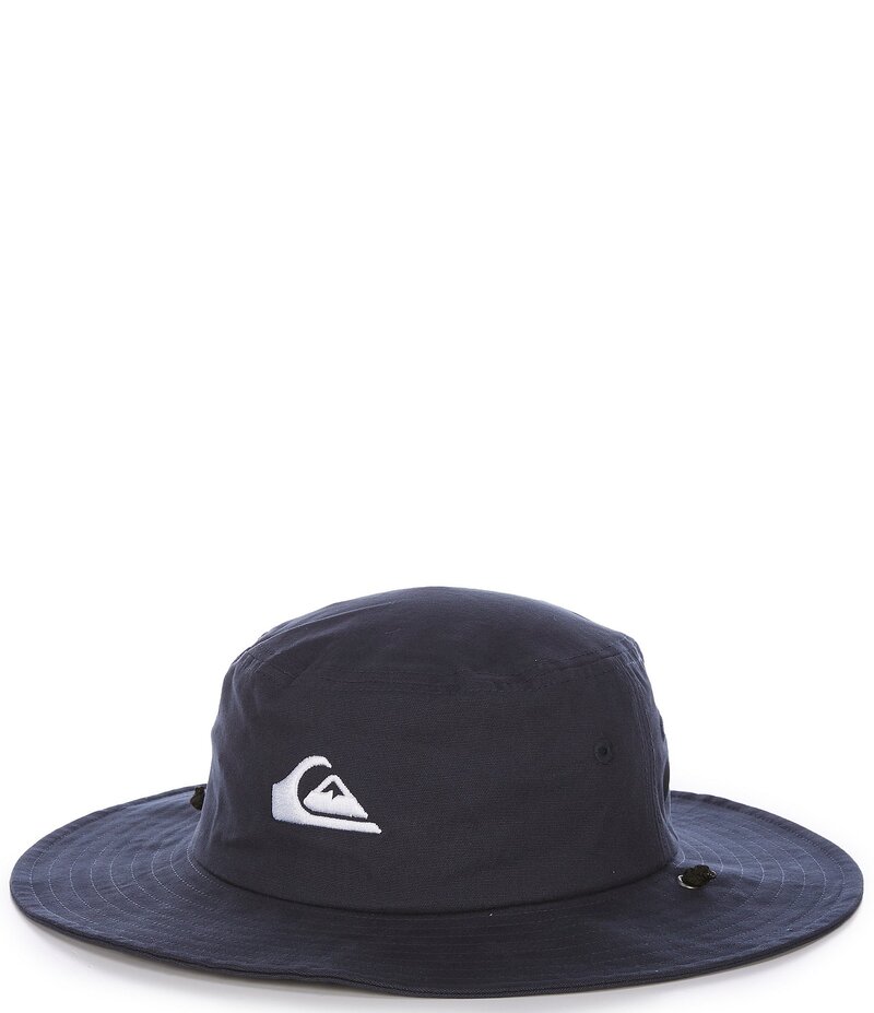 クイックシルバー メンズ アクセサリー 帽子 Quiksilver Bushmaster Safari Hat Navy Blazer ネイビー