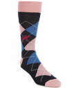 【送料無料】 ダニエル クレミュ メンズ 靴下 アンダーウェア Argyle Derby Crew Dress Socks Navy